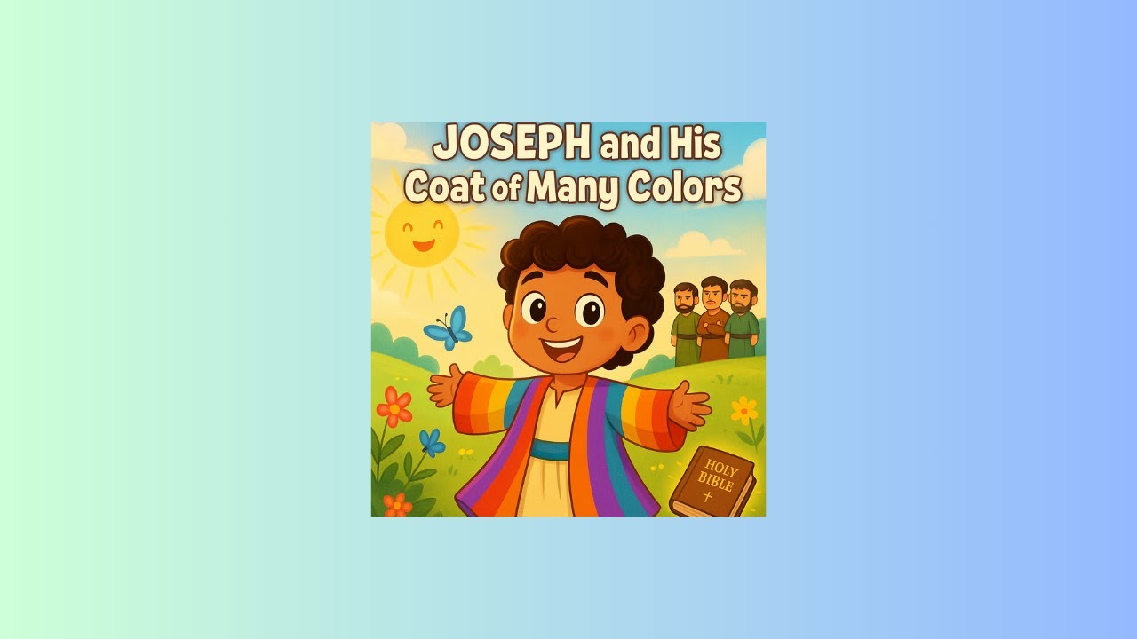 Joseph and His Coat of Many Colors | Preschool Bible Story | Genesis 37 ...