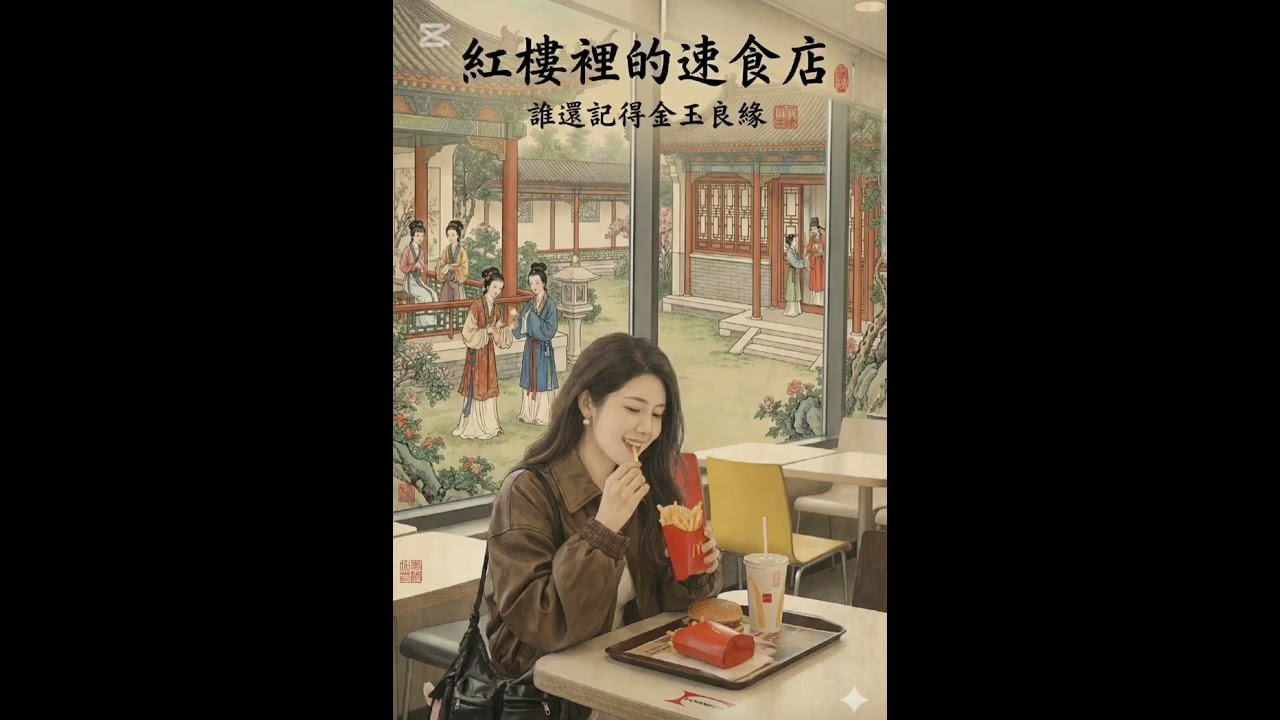 紅樓裏的速食店  誰還記得金玉良緣