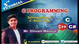 C language |  Data Type | HINDI/URDU