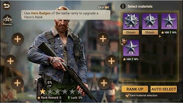 DOOMSDAY LAST SURVIVOR How to update a Hero