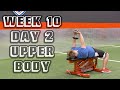 Offseason Football Workout Program: Upper Body | Week 10 Day 2