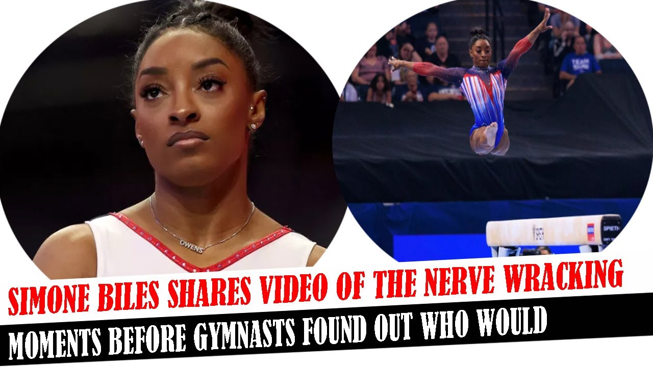 Simone Biles Shares Video Of The Nerve Wracking Moments Before Gymnasts