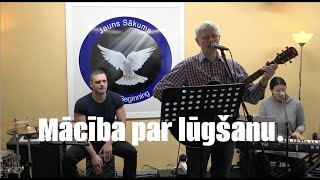 ❗️Šo svētdien 27.nov. &#39;Mācība par lūgšanu.&#39; Sludina Andris Meiers.