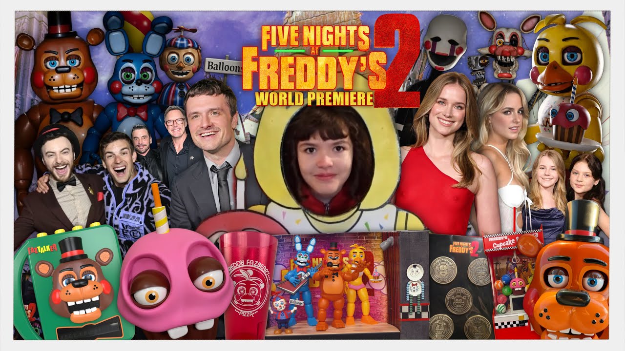 Five Nights at Freddy’s 2 World Premiere at the Chinese Theatre in Hollywood!! 🥳🎊🎉🎈🎁🎭 (2025 Movie)