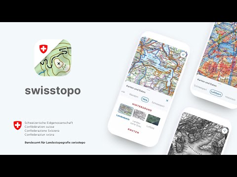 swisstopo-App – präzise Karten für die Schweiz