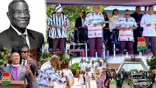 Prz Mahama saddened as he arrives For Attah Mills 14th Anniversary & Wreath Laying at Asomdwoe Park
