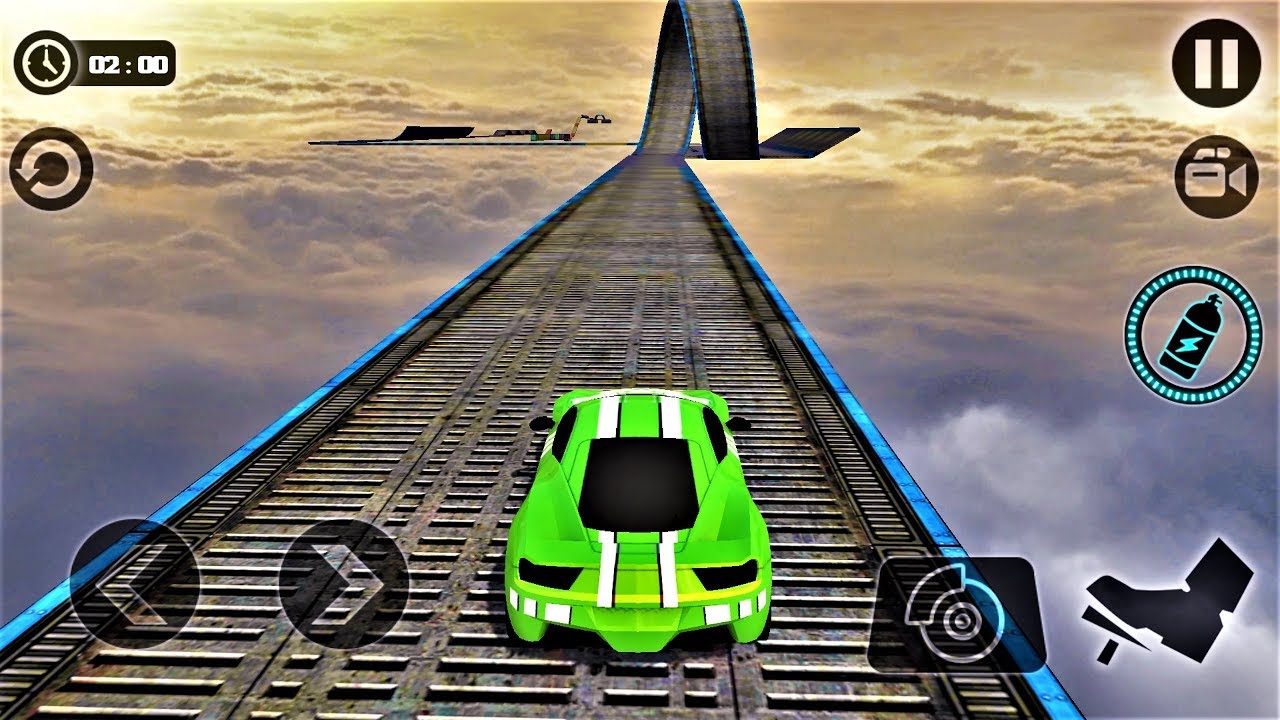 Impossible Stunt Car Tracks 3D 2018-Best Android Gameplay HD #24