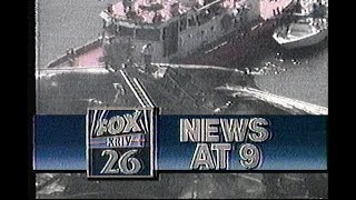 KRIV - FOX 26 News at 9 City Under Siege Full 1993