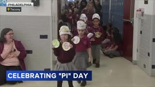 Keystone Academy Charter School Pi Day 2026 on Action News at 5