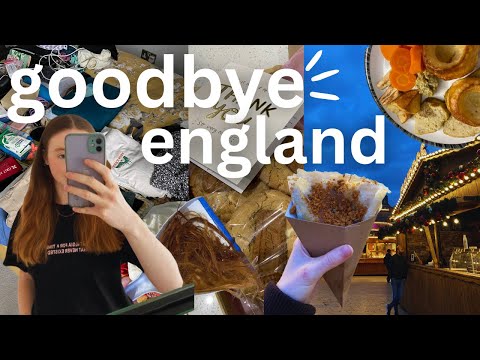 a *realistic* last week at home before backpacking!! | getting ill, panicked packing, christmas