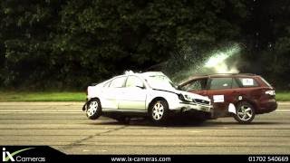 Car accident in slow motion - ITAI Video