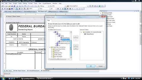 How to create a C# ASP.NET Crystal Report (Part 2)