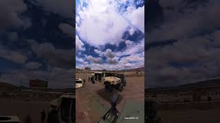 My new Humvee slantback is being loaded in America Govplanet . @govplanet #humvee #hummer #dreamcar