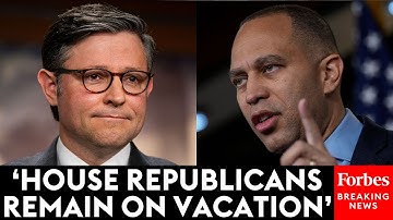 JUST IN: Hakeem Jeffries, House Democrats Assail Republicans As Government Shutdown Enters 15th Day