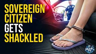 Sovereign Citizen Woman Gets SHACKLED After Refusing Arrest