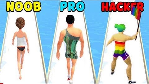 NOOB vs PRO Vs HACKER in Gain Rush 🏋‍♂️ gameplay Walkthrough All Levels#ninjatvgameplay#game #memes