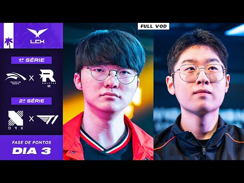 📻 LIVE COMPLETA Radinho LCK -  HLE x KT & T1 x DRX | LCK DIA 3 | ILHA DAS LENDAS