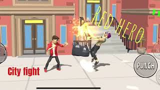 #City fight Red Hero | step step | City Fighter vs Street Gang - #cityfightervsstreetgang screenshot 5