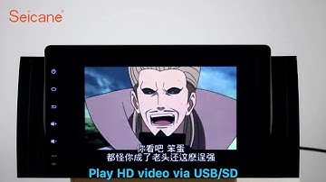 Android 7.1 2002 2003 2004 Range Rover Radio GPS Stereo Removal with 1080P Video