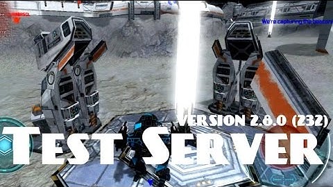 War Robots Test Server - New Moon Map and detailed description