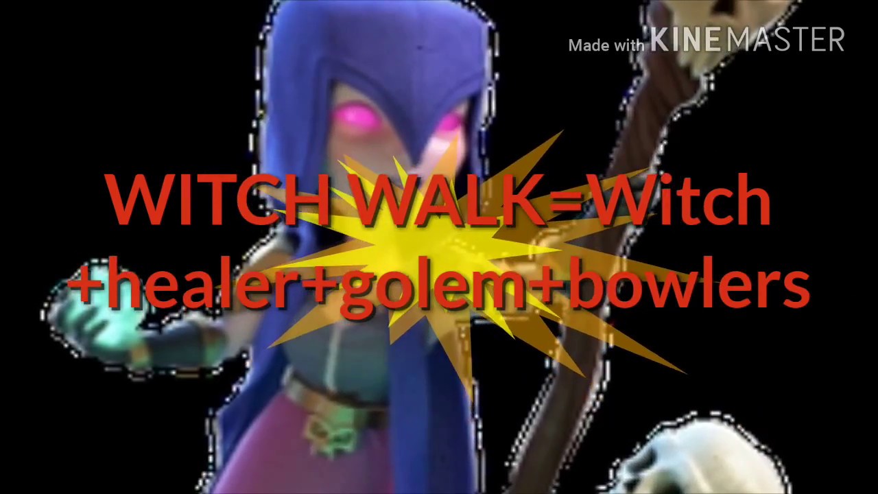 LEGENDARY WITCH-WALK - Awesome th9 3* attack....