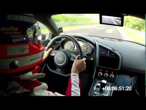 Βίντεο: Το Ηλεκτρικό Audi R8 E-Tron Σετ «Εγγραφή» 8:09 Nürburgring Lap
