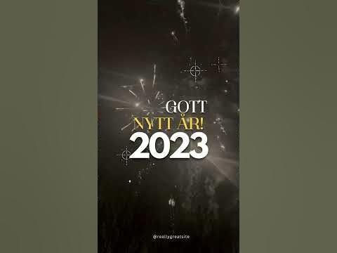 Gott nytt år 2023 - YouTube