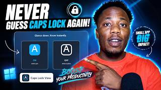 Cap Lock Viewer: A Lightweight Productivity Tool for Windows 10 & 11 screenshot 1