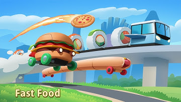 【Snake.io】Fast Food Snakes