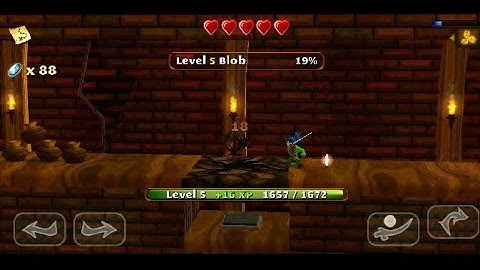 swordigo gameplay part 3 : found master in forgotten keep!