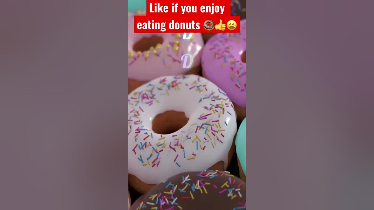 THE DONUT SONG (PART 2) DDDD DONUTS! (Hmm...That's Strange I Love Donuts) #shorts