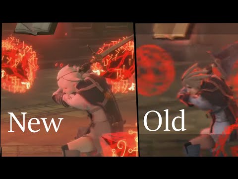 Nier Replicant Remake (New) VS Nier Replicant (Old) Gameplay Trailer Comparison