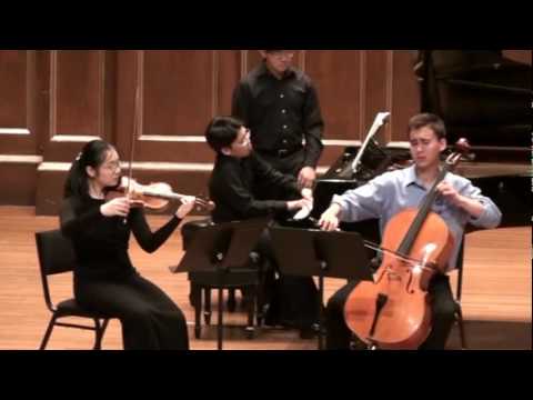 Brahms Piano Trio #2 in C major