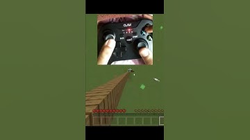 Horse MLG in Minecraft (handcam) |Mcpe on controller #mcpe #shorts #minecraftvideos #minecraftshorts