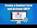 Create the Best WordPress Contact Form with WP Forms - Send Mails via SMTP