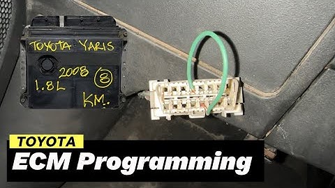 Toyota ECM Programming || B2799 Engine immobilizer System