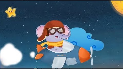 Chú voi con làm phi công | Chun Chin | Nhạc thiếu nhi vui nhộn