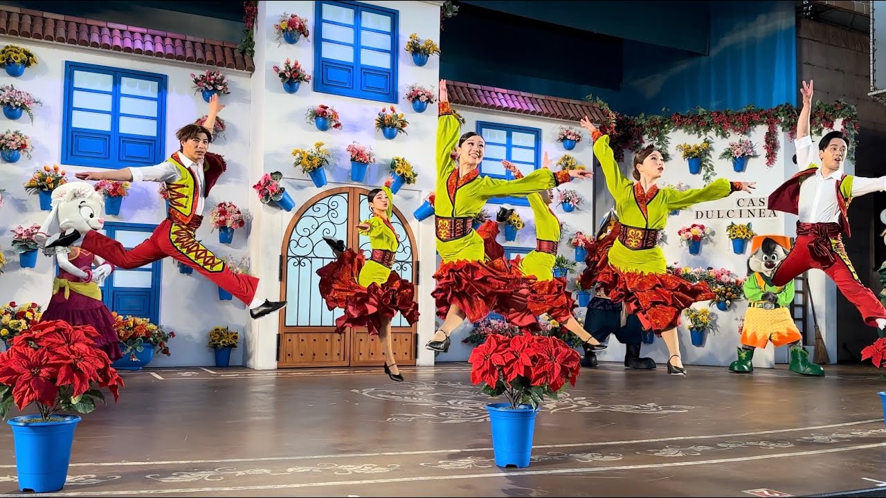 【志摩スペイン村パルケエスパーニャ】キャラクターミュージカル「パティオ デル カント～ダルシネアの秘密の花園～」2024/4/27（4K HDR 60fps）