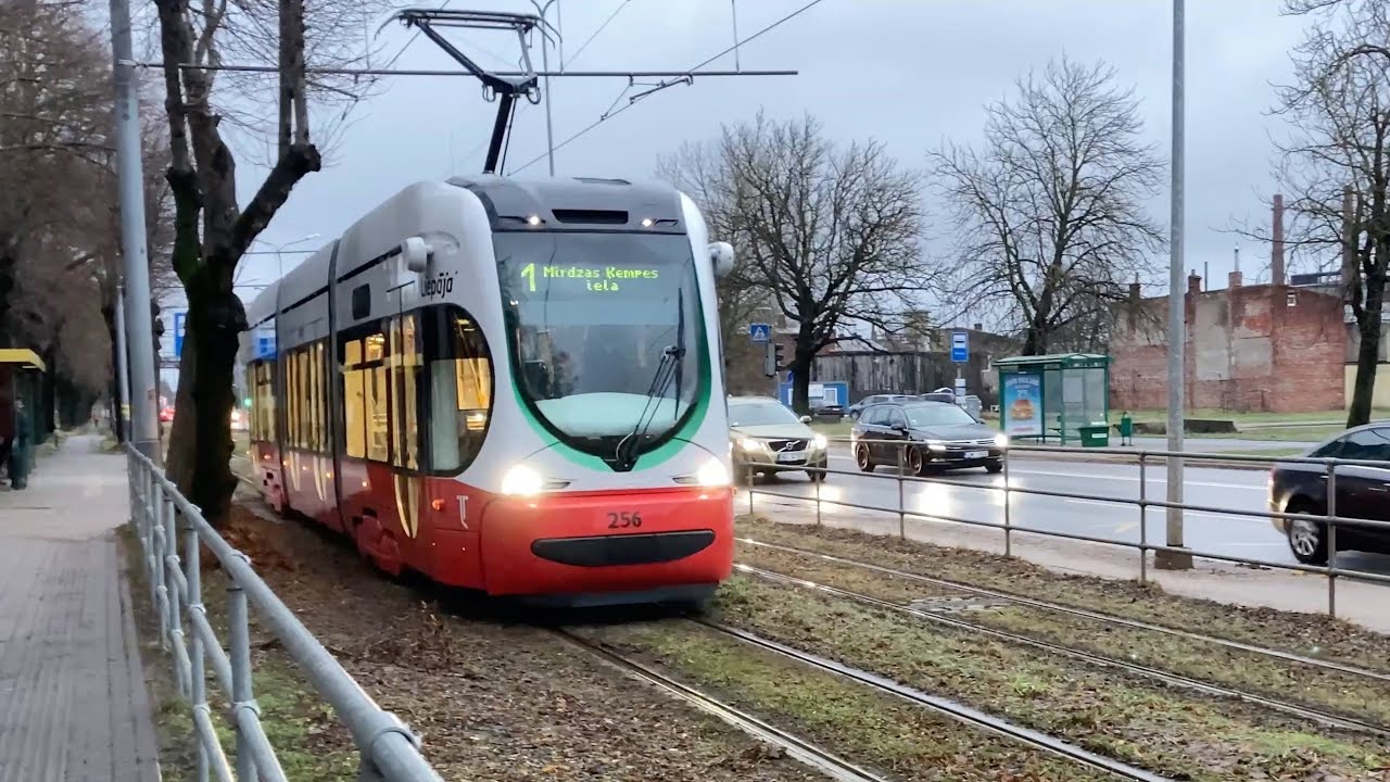 Liepājas tramvaji #2 / Trams in Liepāja (25.12.2023)