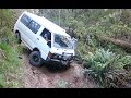 L300 Delica 4WD 4x4 van hardcore in the Otways