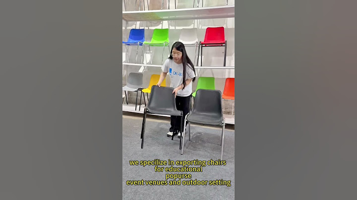 our factory has more than 20 years of experience in manufacturing chairs