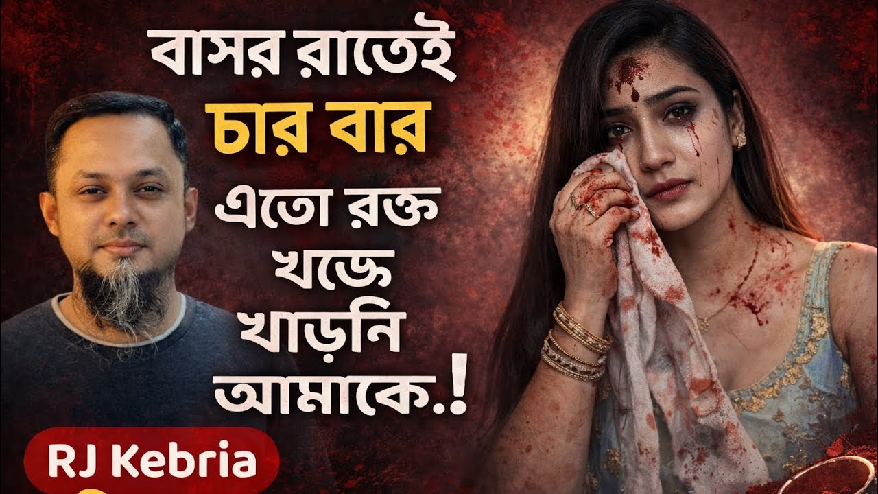 বাসর রাতেই চারবার এত রক্ত ঝরেছে | জীবন গল্প | নতুন পর্ব | RJ Kebria | Jiboner Golpo | Neerchhobi |