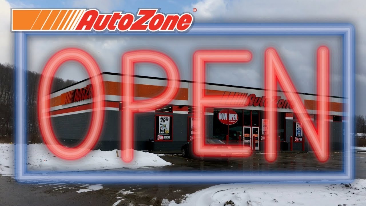 OPEN FOR BUSINESS! AUTOZONE MCCAULEY DRIVE UHRICHSVILLE OHIO YouTube
