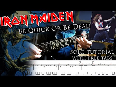 Be Quick Or Be Dead Janick Gers's - Guitar Tab Guitar Tab