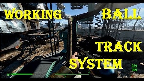 Fallout 4 Contraptions DLC - Workable Ball Track System | Ball Track System Showcase