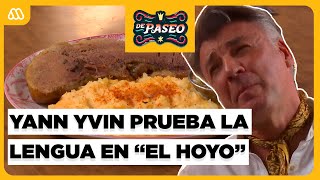 Yann Yvin prueba por primera vez la lengua en 'El Hoyo' | De Paseo