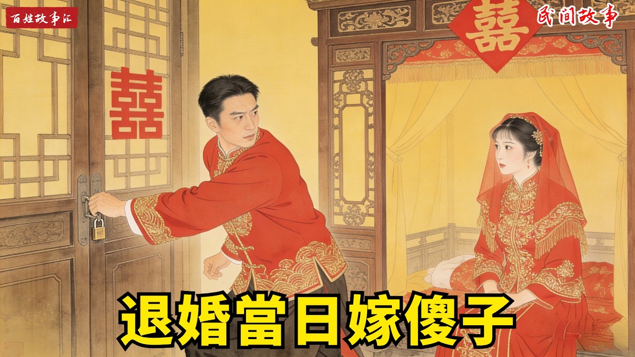 落魄千金慘遭竹馬當街退婚，受盡白眼！一怒之下她轉頭嫁給傻子王爺，全城等著看笑話！怎料新婚夜，傻王爺將門反鎖，眼神一變：娘子，本王裝夠了…#故事頻道 #民間故事#有聲書 #睡前故事#中國文化#故事分享