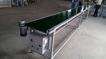Orange Conveyor Systems - Flat Belt Conveyor System