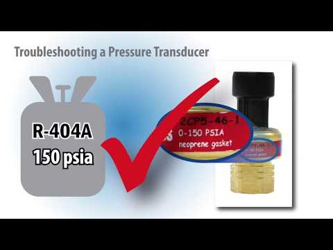ビデオ106圧力トランスデューサーのトラブルシューティング（FAQ：ウォークインフリーザー、ウォーキンクーラー）