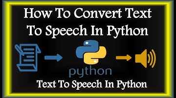 Python Tutorials For Beginners | How To Convert Text To Speech In Python